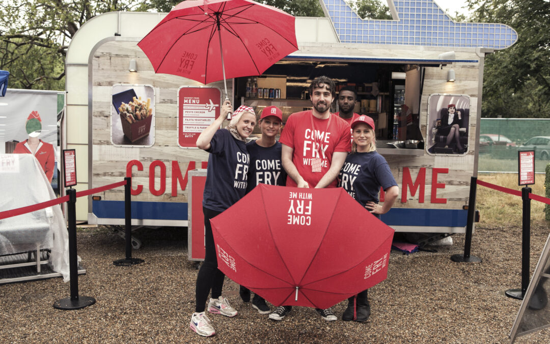 Activ8 delivers brand experience for new brand “Come Fry With Me”