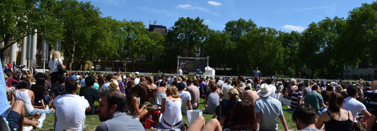 Activ8 delivers Wimbledon screening for Duke of York Square